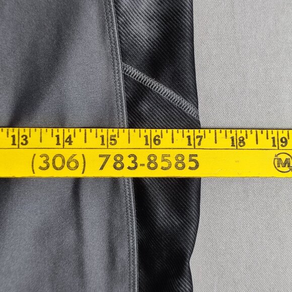 Under Armour active wear sport leggings women's size 10 or 12 grey colour crop - Picture 8 of 12